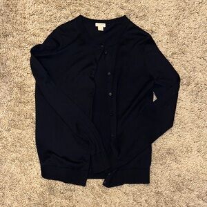 J Crew Factory Caryn Cardigan. - navy - size small - like new